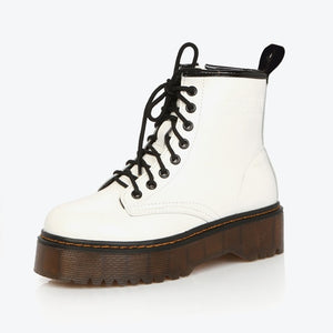 Lucyever Womens Autumn Winter Ankle Boots