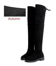 Load image into Gallery viewer, Bottes Sexy sur le genou femmes bottes femmes
