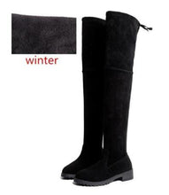 Load image into Gallery viewer, Bottes Sexy sur le genou femmes bottes femmes
