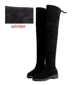 Bottes Sexy sur le genou femmes bottes femmes