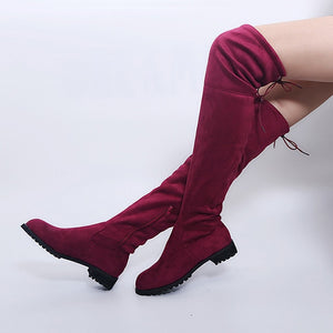 Bottes Sexy sur le genou femmes bottes femmes